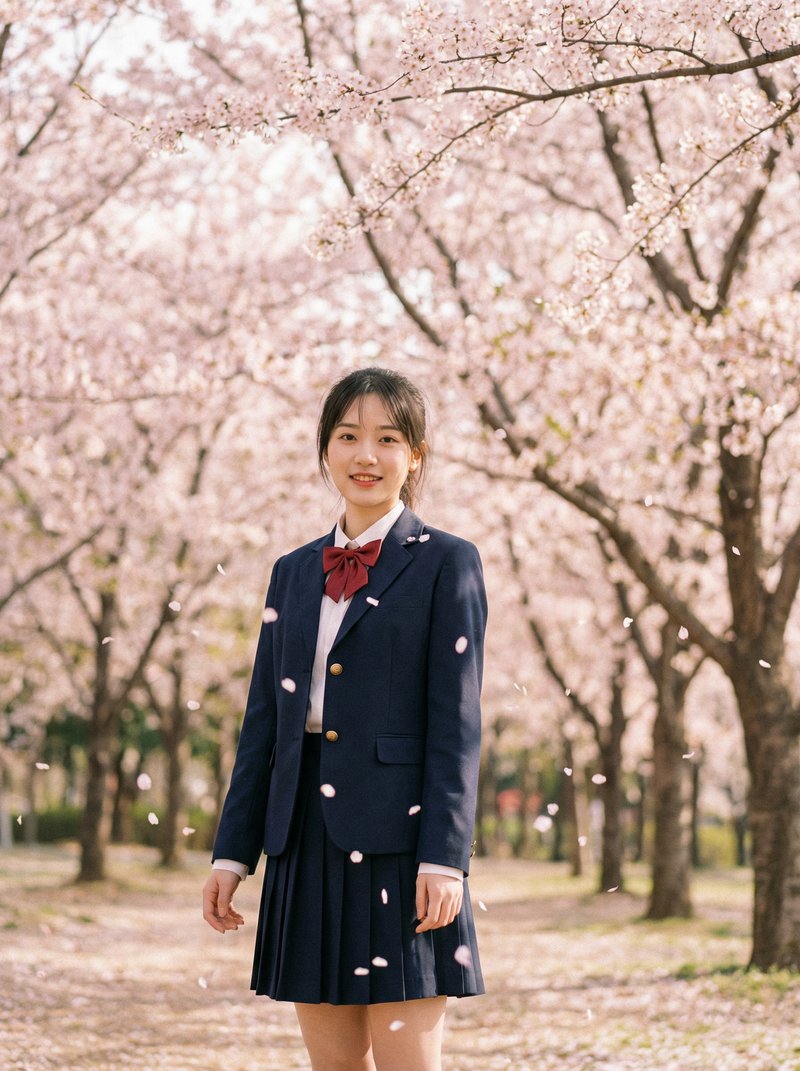 福建兄妹日系JK写真